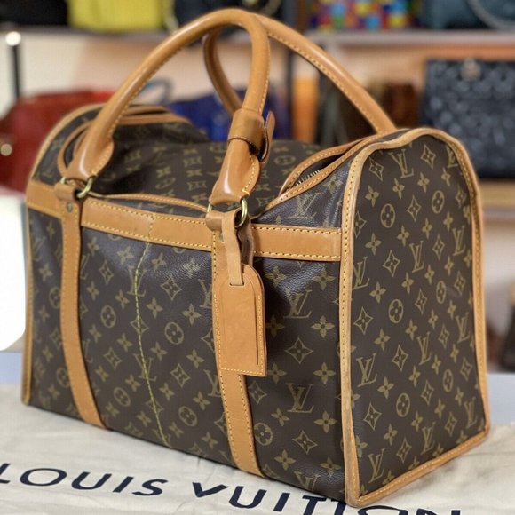 LOUIS VUITTON Monogram Vintage 16" Overnight Travel Carryall Doctor Case Bag - Picture 1 of 16
